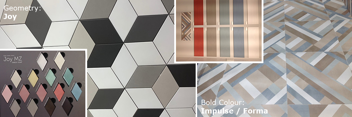 Tiles with an exciting element of geometry