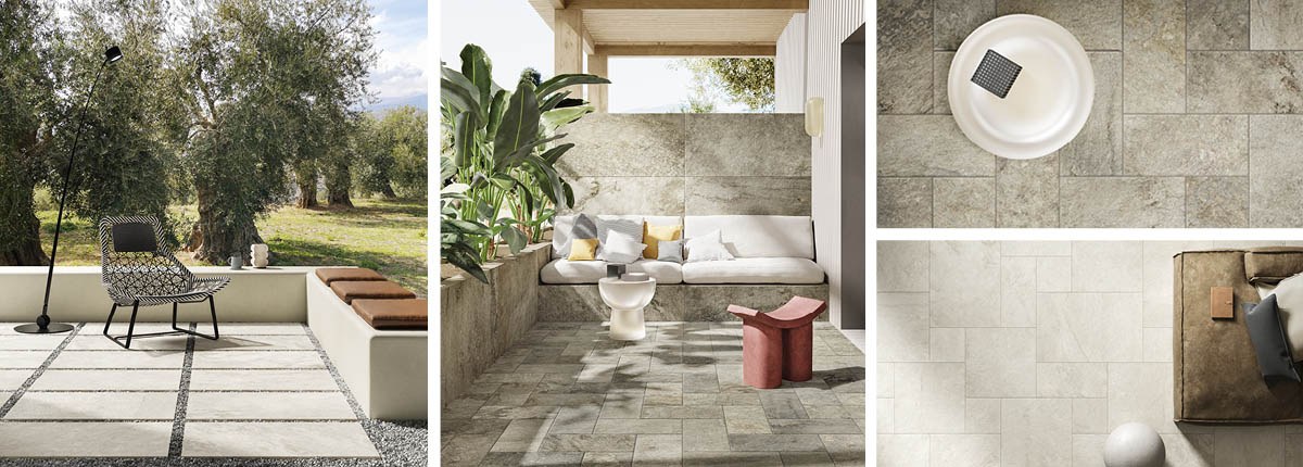 Lavaredo Wet Room and Outdoor Tiles